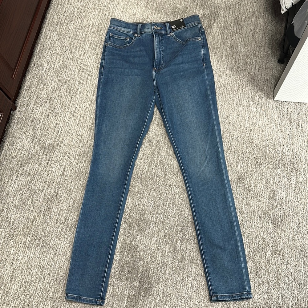 NWT express skinny jeans 6L